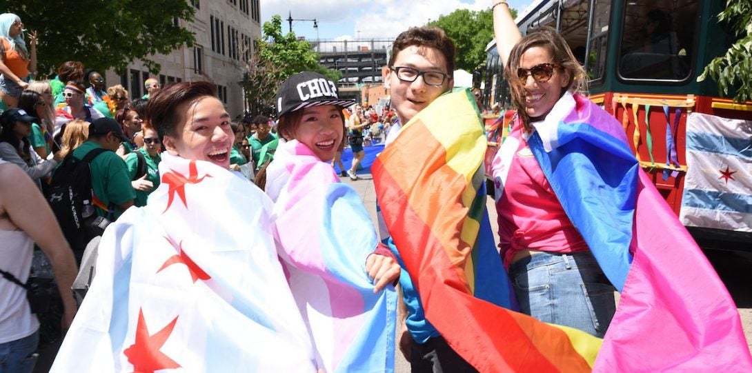 UIC Students at Chicago Pride Parade